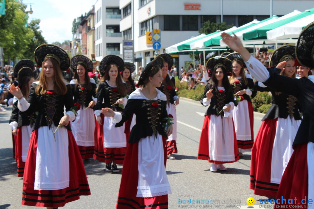 70. Seehasenfest mit Umzug: Friedrichshafen am Bodensee, 15.07.2018