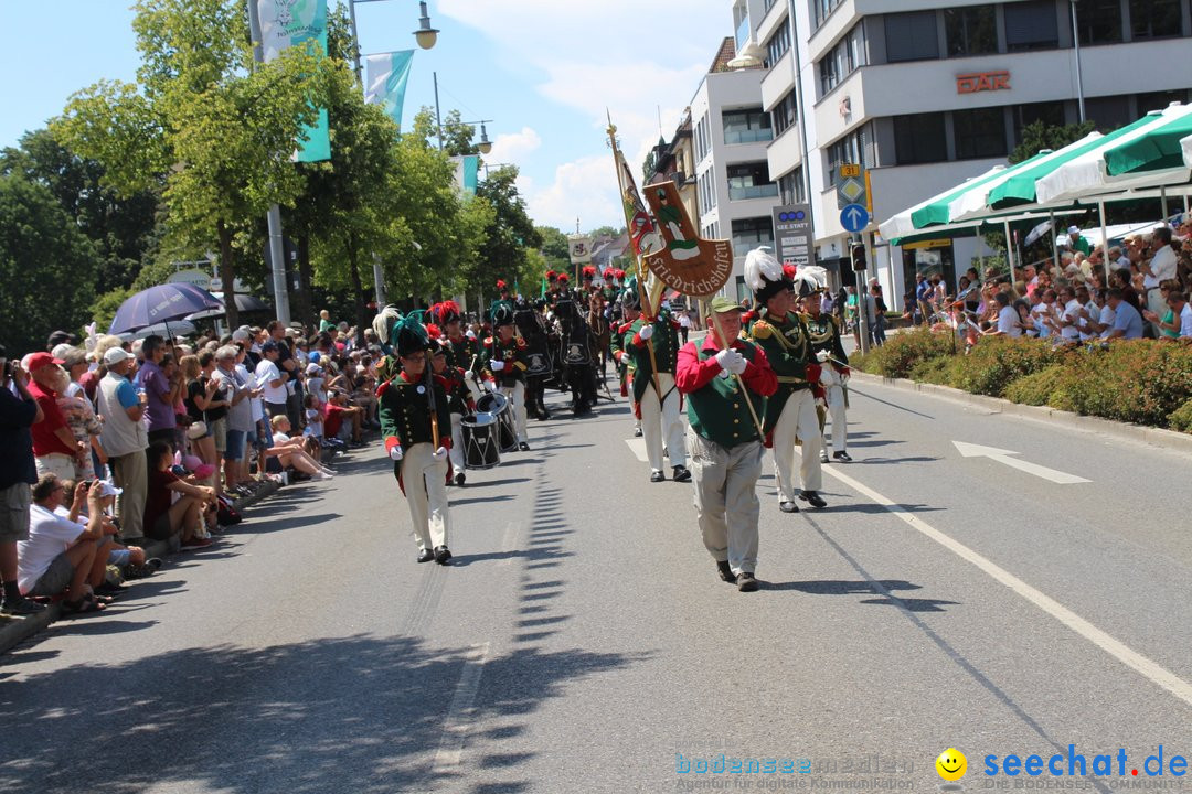 70. Seehasenfest mit Umzug: Friedrichshafen am Bodensee, 15.07.2018