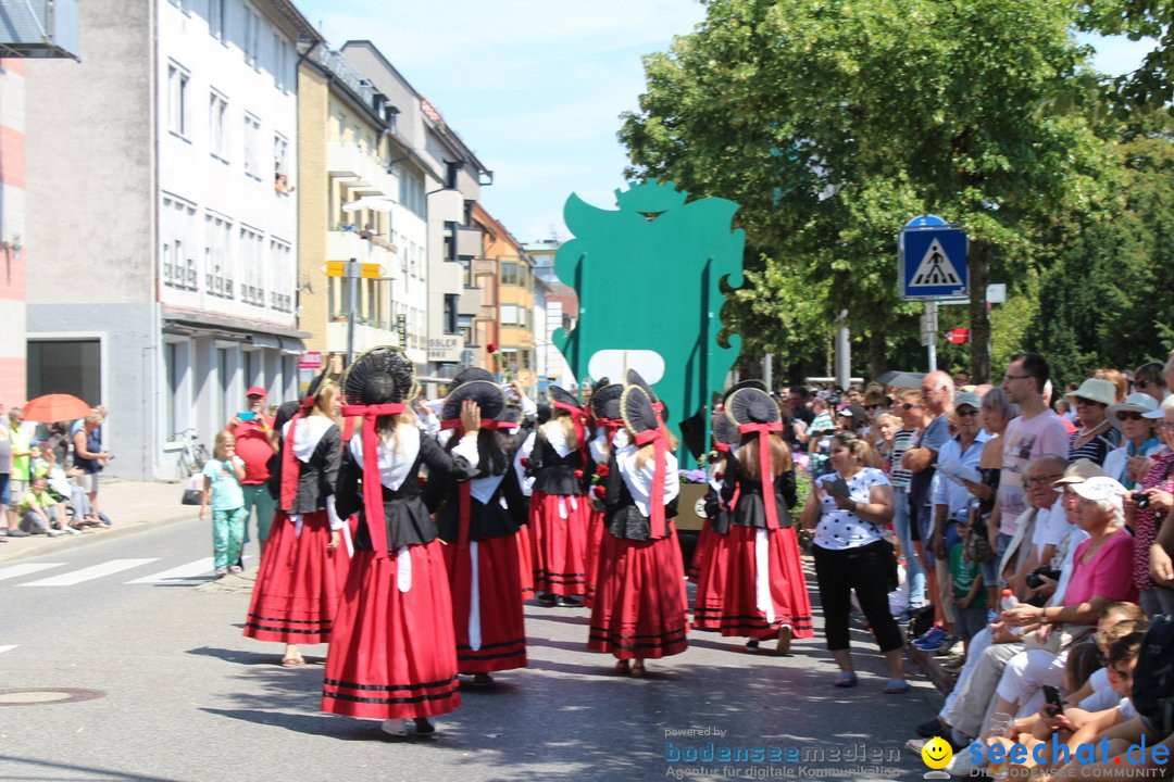 70. Seehasenfest mit Umzug: Friedrichshafen am Bodensee, 15.07.2018