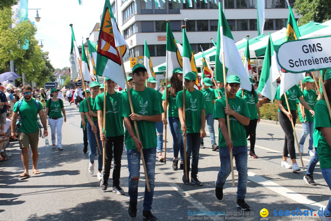 70. Seehasenfest mit Umzug: Friedrichshafen am Bodensee, 15.07.2018