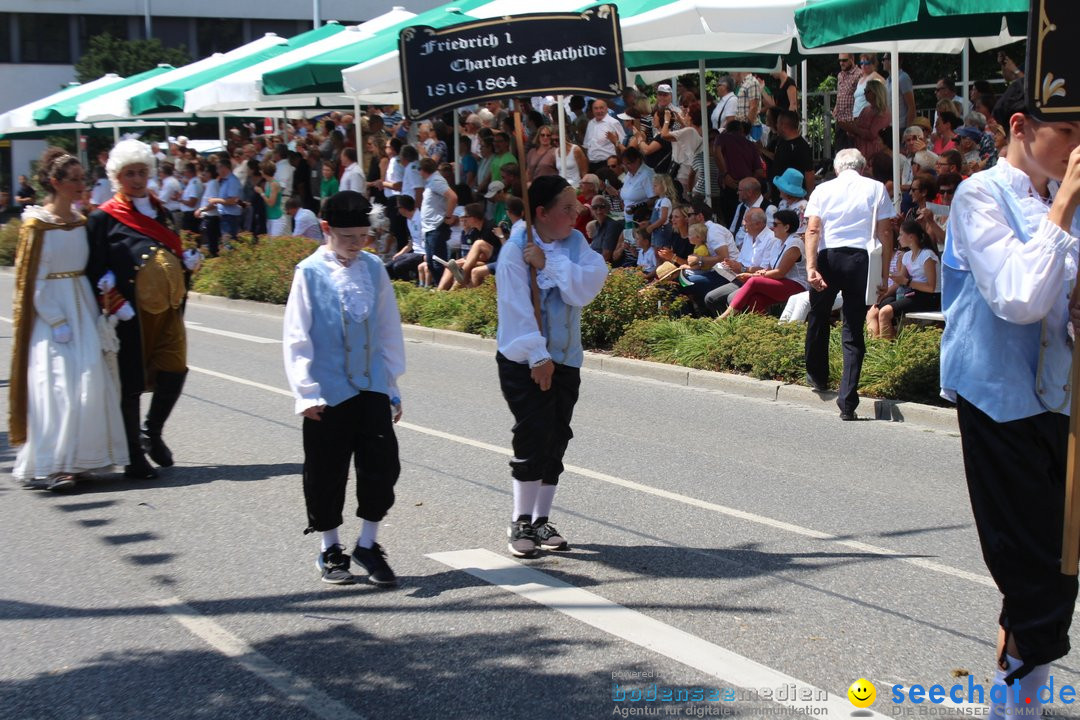 70. Seehasenfest mit Umzug: Friedrichshafen am Bodensee, 15.07.2018