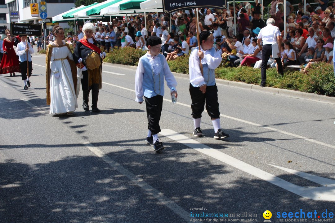 70. Seehasenfest mit Umzug: Friedrichshafen am Bodensee, 15.07.2018