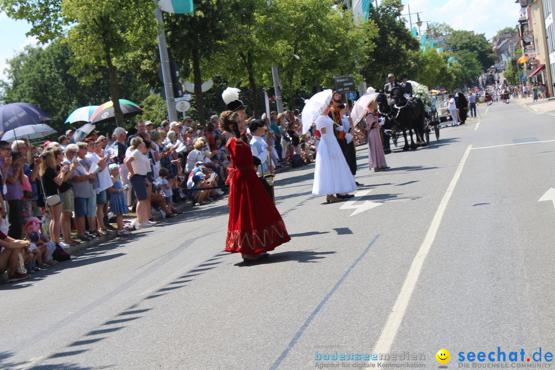 70. Seehasenfest mit Umzug: Friedrichshafen am Bodensee, 15.07.2018