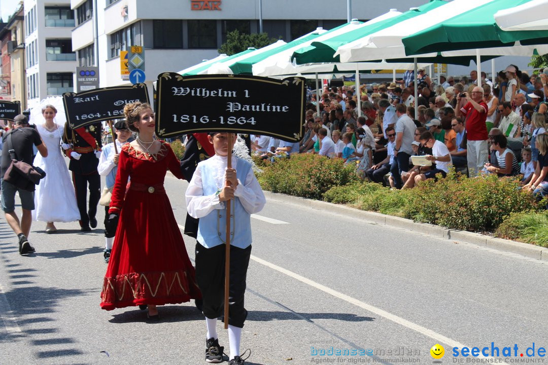 70. Seehasenfest mit Umzug: Friedrichshafen am Bodensee, 15.07.2018