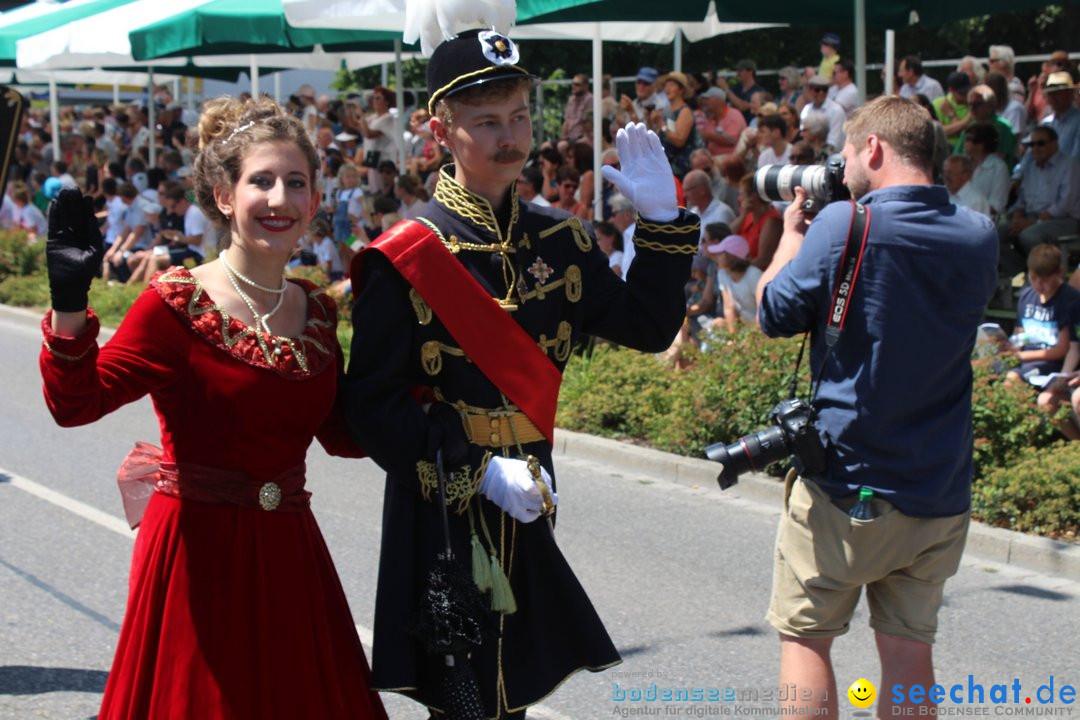 70. Seehasenfest mit Umzug: Friedrichshafen am Bodensee, 15.07.2018