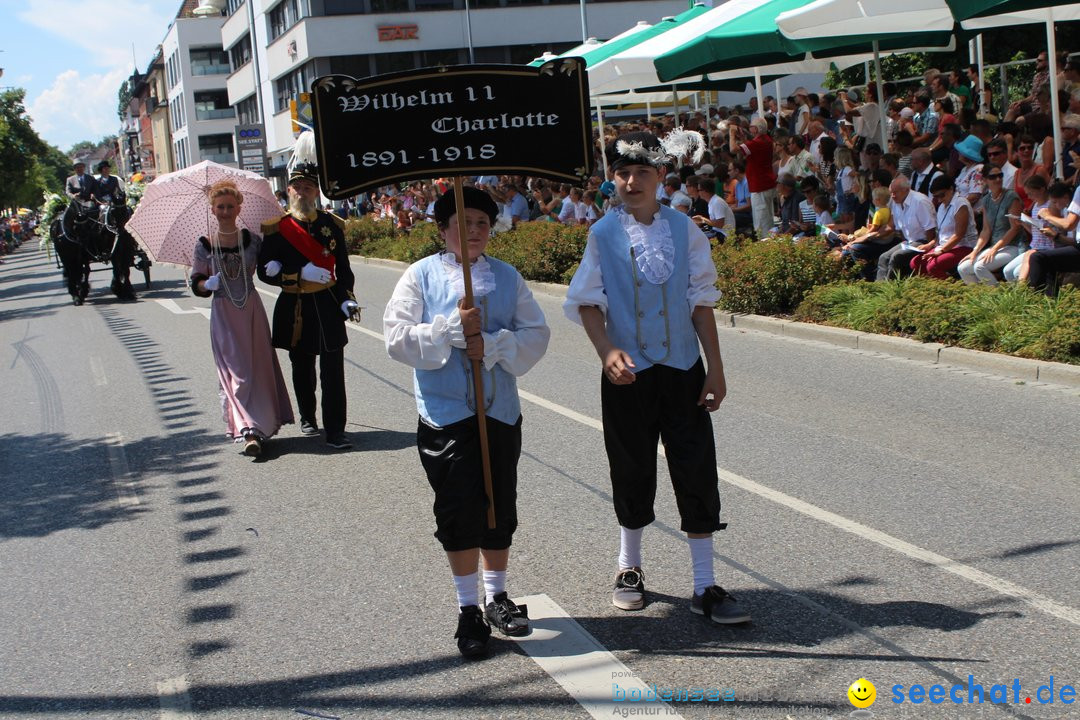 70. Seehasenfest mit Umzug: Friedrichshafen am Bodensee, 15.07.2018