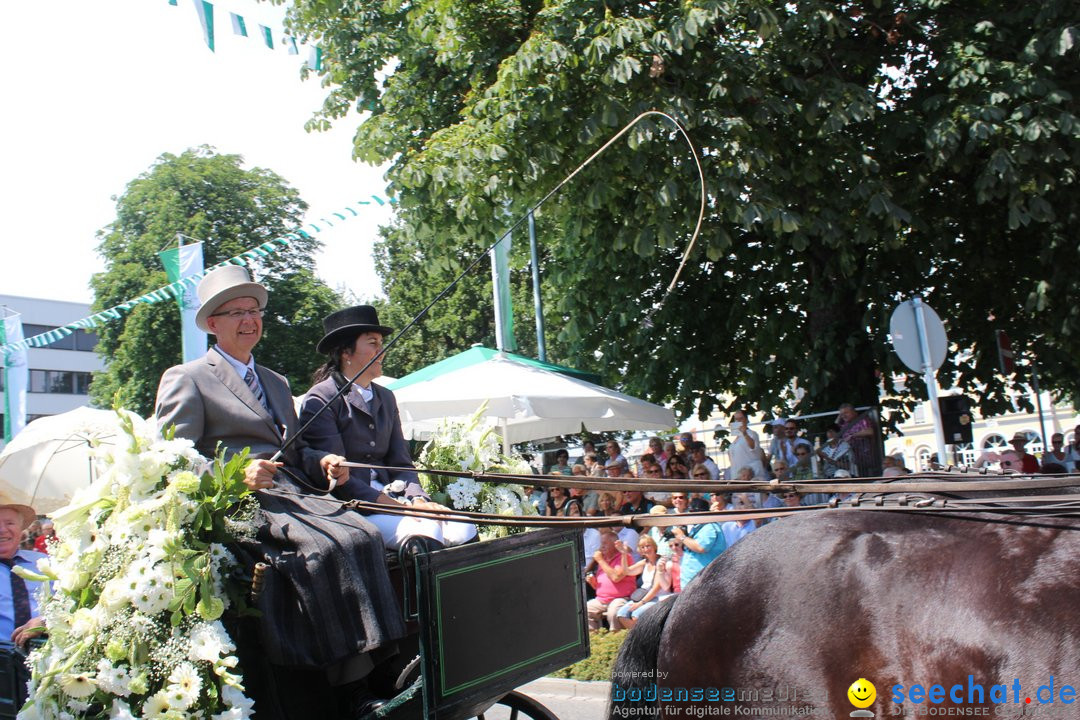 70. Seehasenfest mit Umzug: Friedrichshafen am Bodensee, 15.07.2018