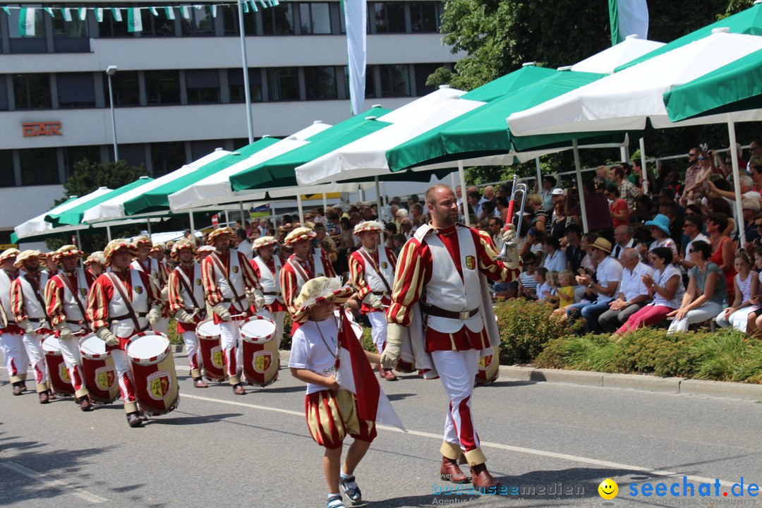 70. Seehasenfest mit Umzug: Friedrichshafen am Bodensee, 15.07.2018