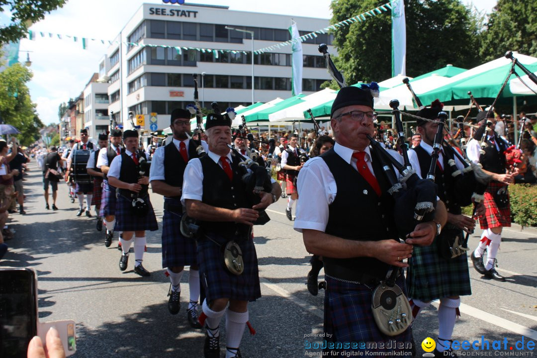 70. Seehasenfest mit Umzug: Friedrichshafen am Bodensee, 15.07.2018