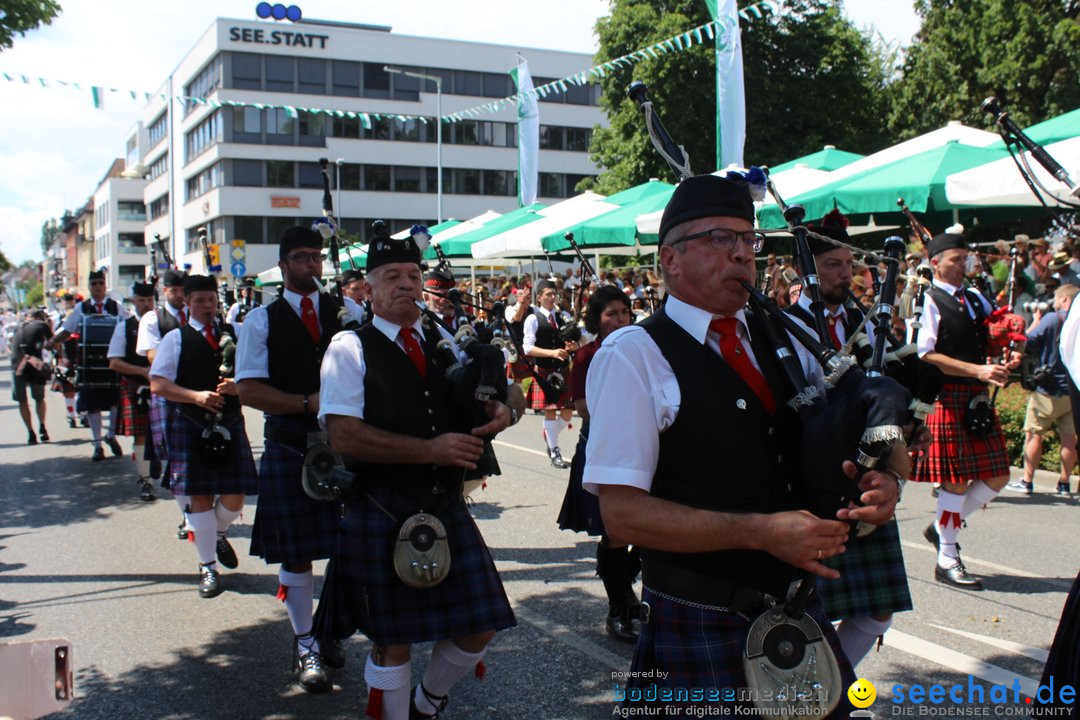 70. Seehasenfest mit Umzug: Friedrichshafen am Bodensee, 15.07.2018