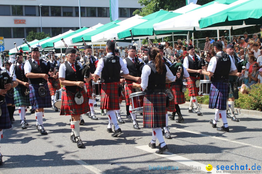 70. Seehasenfest mit Umzug: Friedrichshafen am Bodensee, 15.07.2018