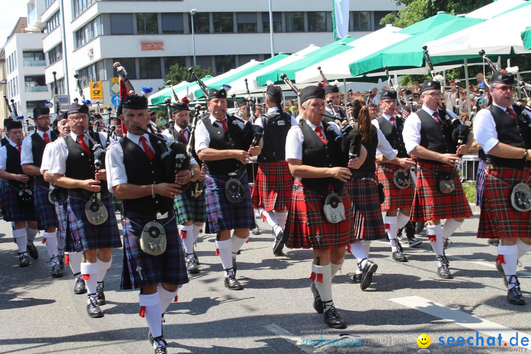 70. Seehasenfest mit Umzug: Friedrichshafen am Bodensee, 15.07.2018