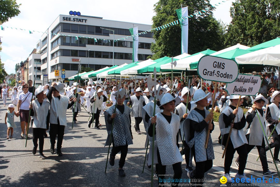 70. Seehasenfest mit Umzug: Friedrichshafen am Bodensee, 15.07.2018