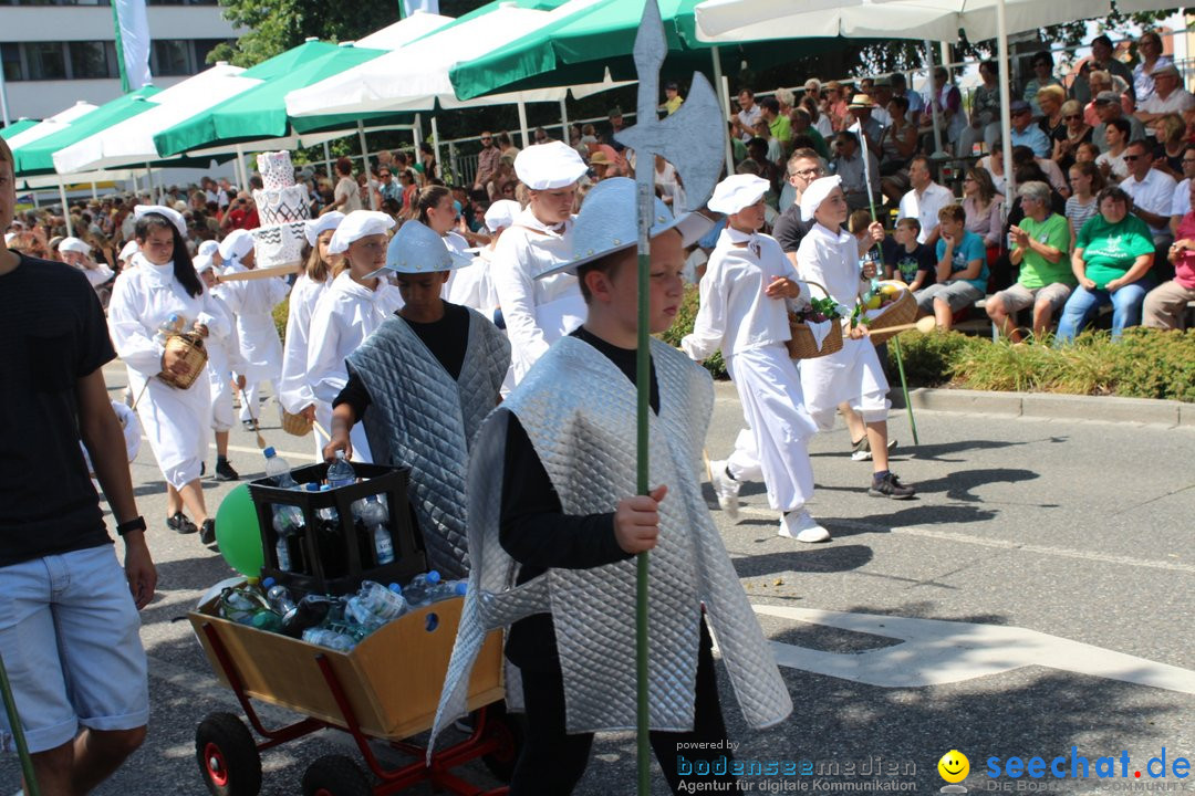 70. Seehasenfest mit Umzug: Friedrichshafen am Bodensee, 15.07.2018