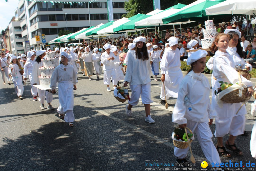 70. Seehasenfest mit Umzug: Friedrichshafen am Bodensee, 15.07.2018