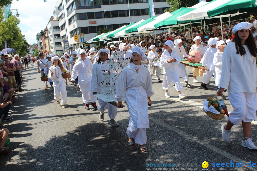 70. Seehasenfest mit Umzug: Friedrichshafen am Bodensee, 15.07.2018