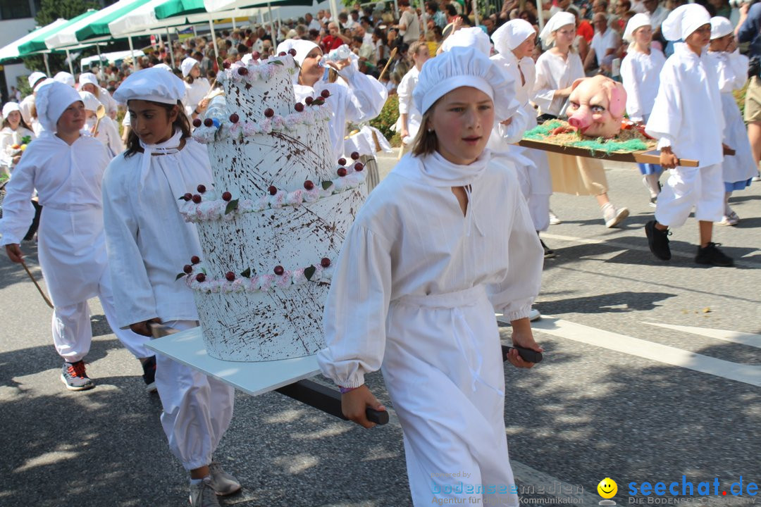 70. Seehasenfest mit Umzug: Friedrichshafen am Bodensee, 15.07.2018