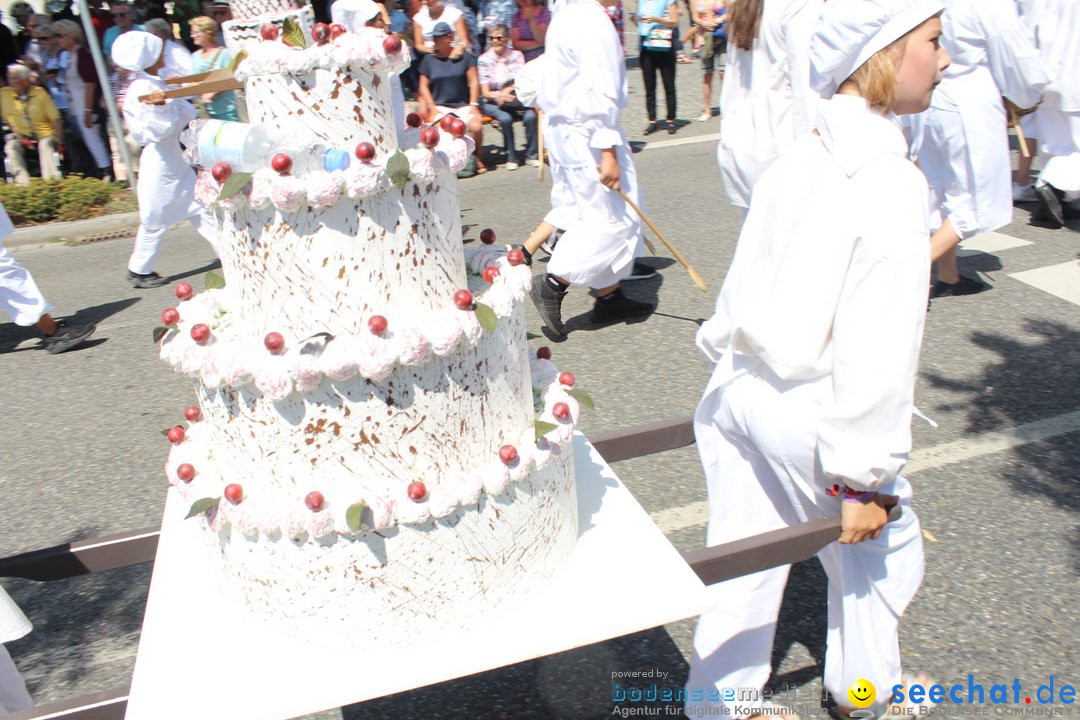 70. Seehasenfest mit Umzug: Friedrichshafen am Bodensee, 15.07.2018