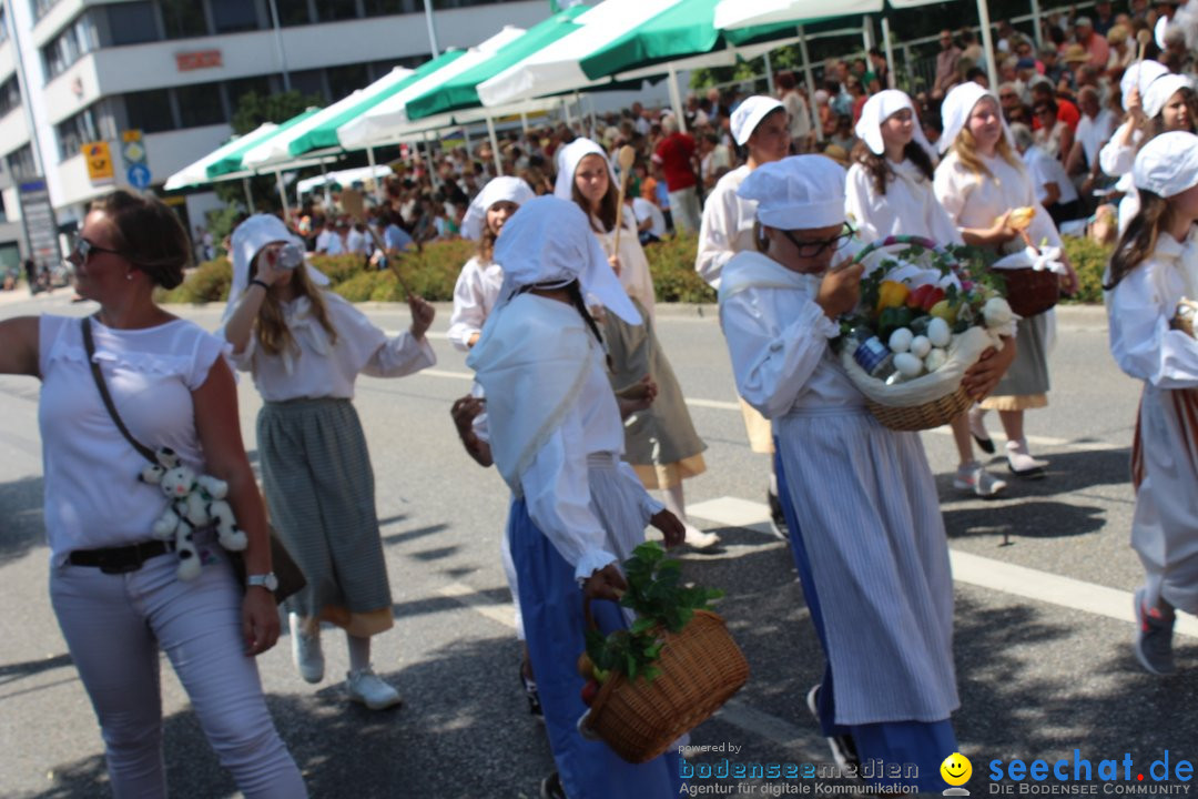 70. Seehasenfest mit Umzug: Friedrichshafen am Bodensee, 15.07.2018