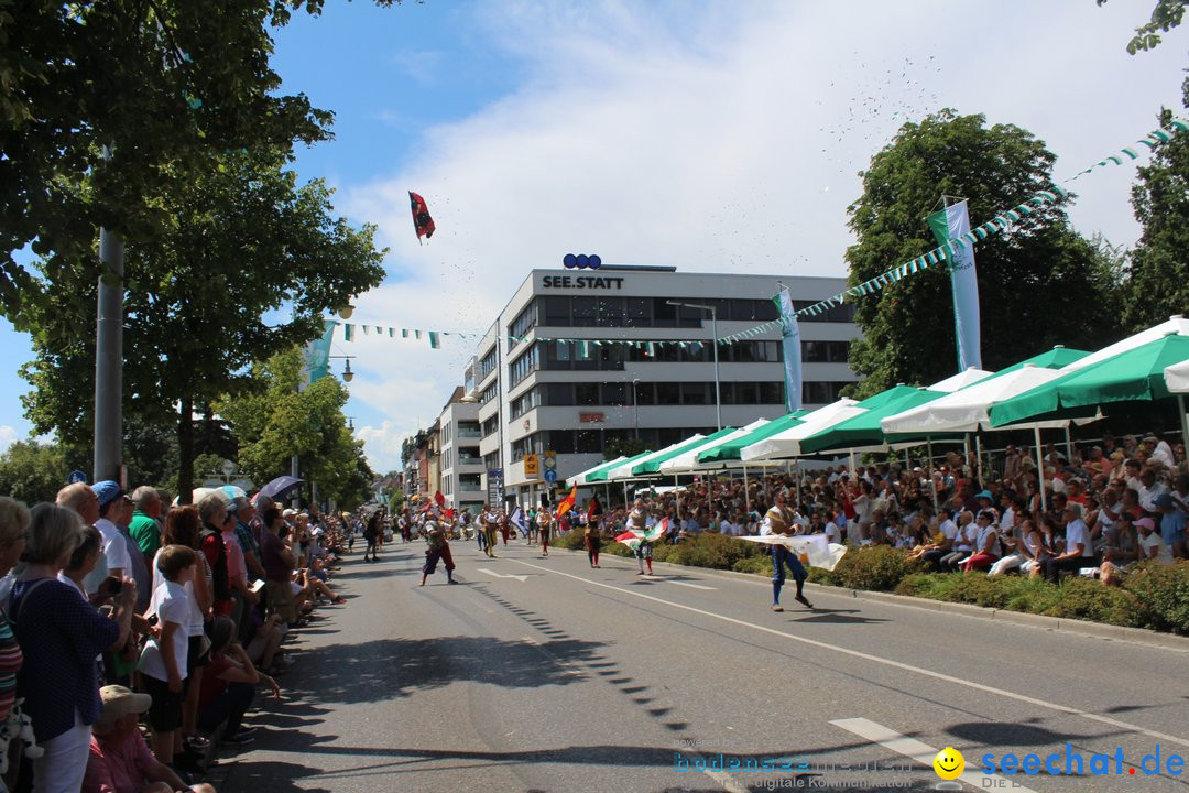 70. Seehasenfest mit Umzug: Friedrichshafen am Bodensee, 15.07.2018