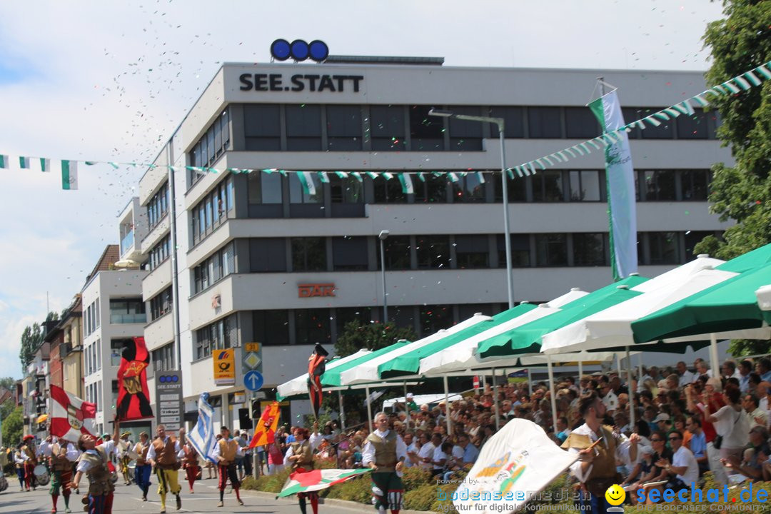 70. Seehasenfest mit Umzug: Friedrichshafen am Bodensee, 15.07.2018