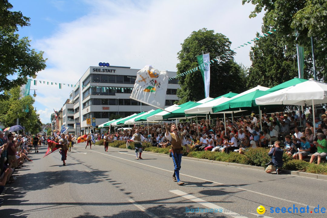 70. Seehasenfest mit Umzug: Friedrichshafen am Bodensee, 15.07.2018