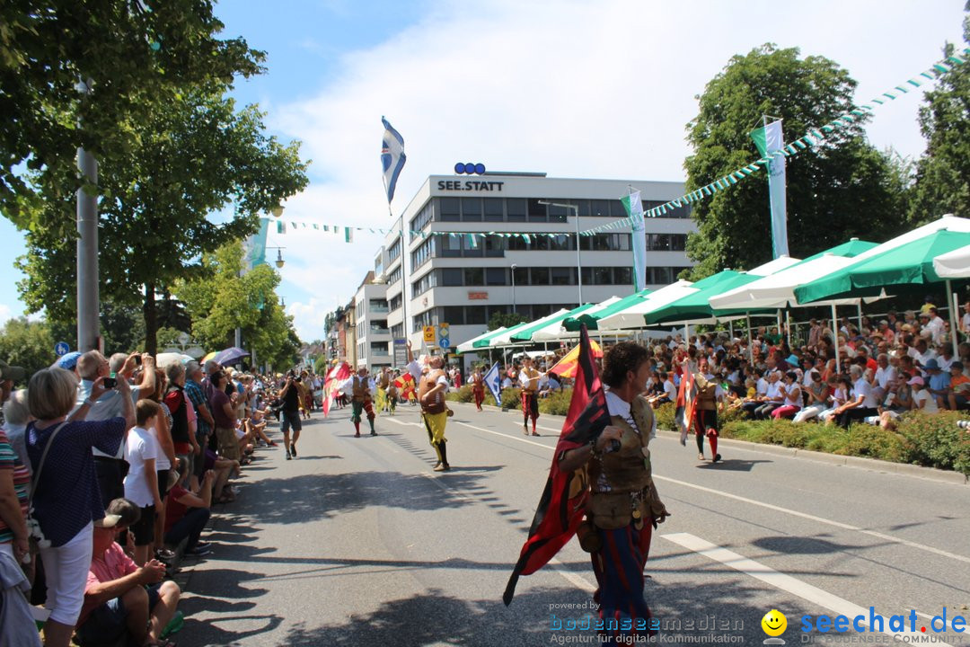 70. Seehasenfest mit Umzug: Friedrichshafen am Bodensee, 15.07.2018