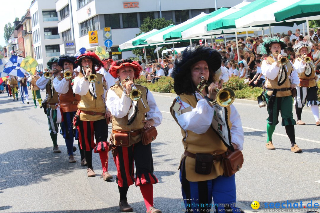 70. Seehasenfest mit Umzug: Friedrichshafen am Bodensee, 15.07.2018