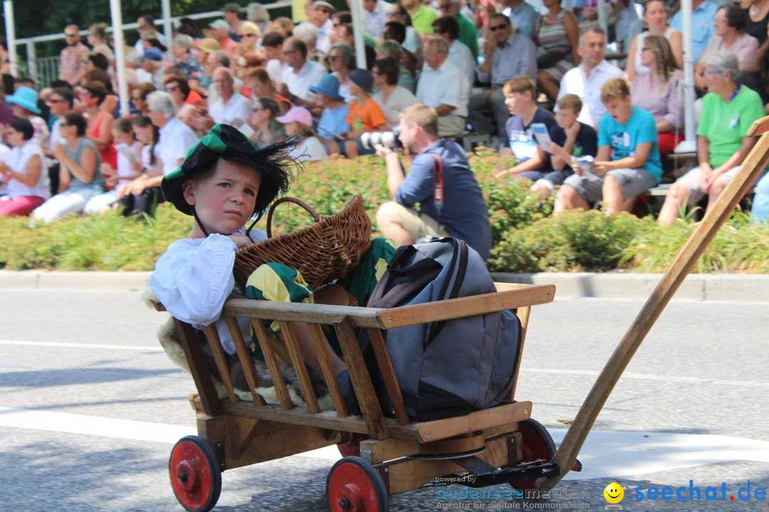 70. Seehasenfest mit Umzug: Friedrichshafen am Bodensee, 15.07.2018