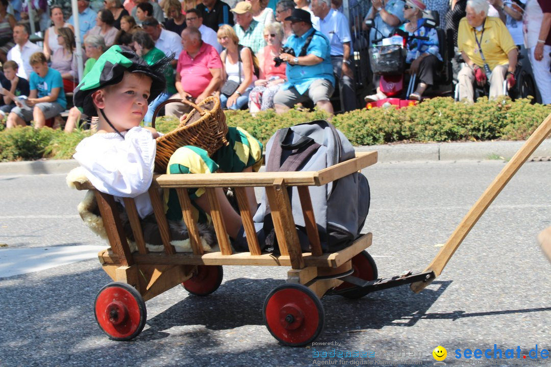 70. Seehasenfest mit Umzug: Friedrichshafen am Bodensee, 15.07.2018