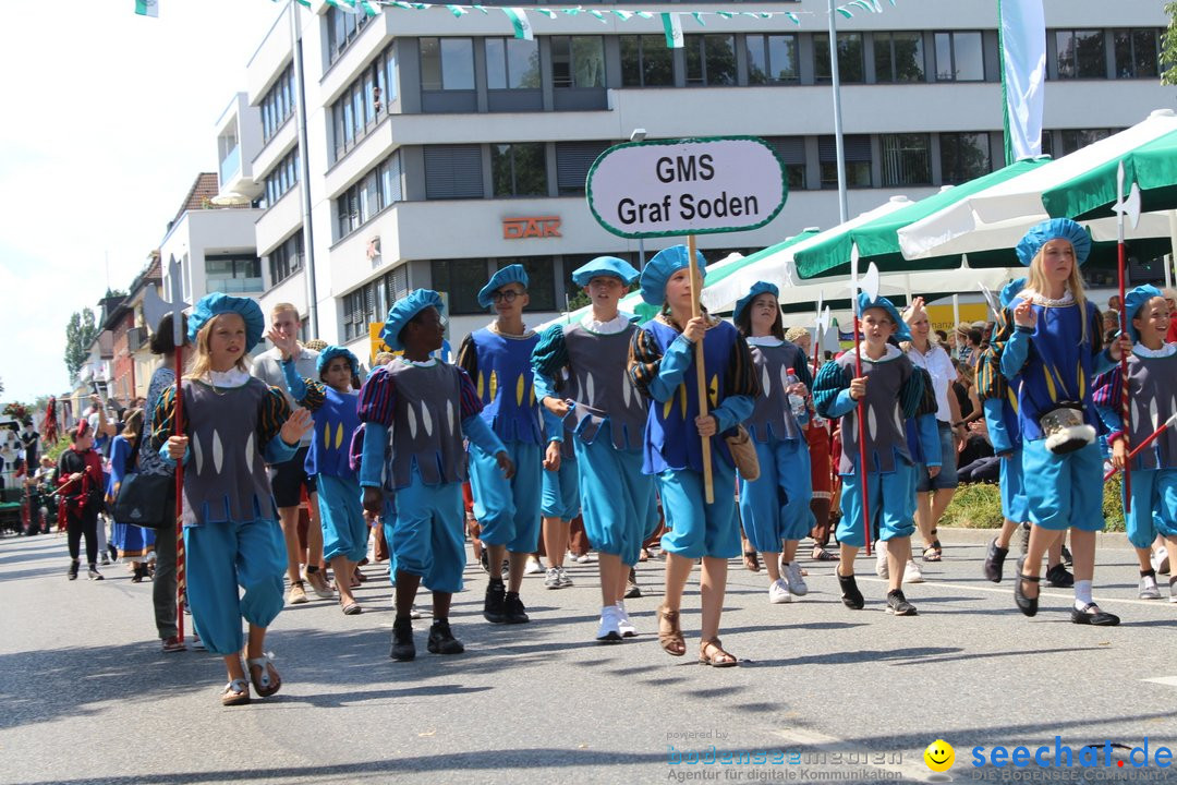 70. Seehasenfest mit Umzug: Friedrichshafen am Bodensee, 15.07.2018