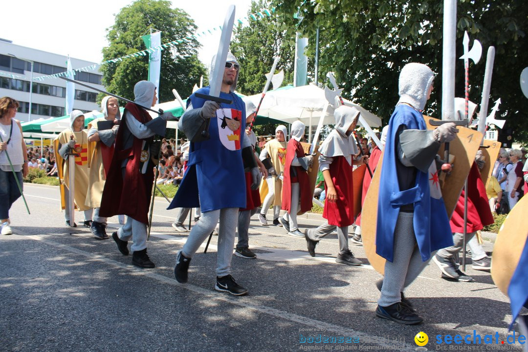 70. Seehasenfest mit Umzug: Friedrichshafen am Bodensee, 15.07.2018