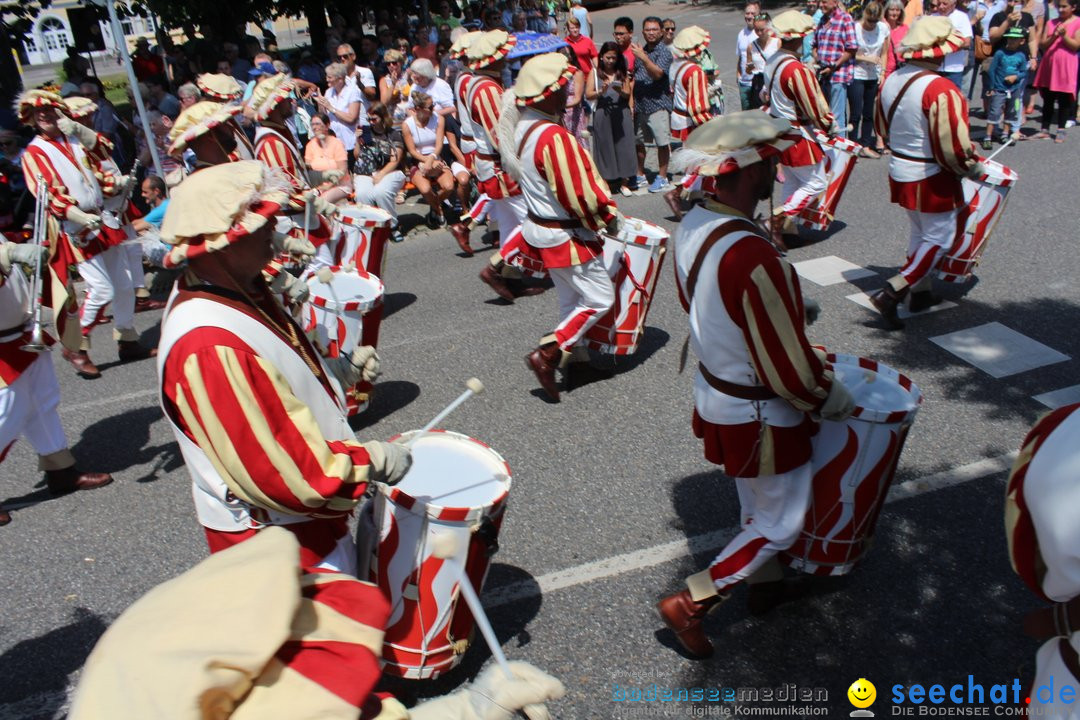 70. Seehasenfest mit Umzug: Friedrichshafen am Bodensee, 15.07.2018