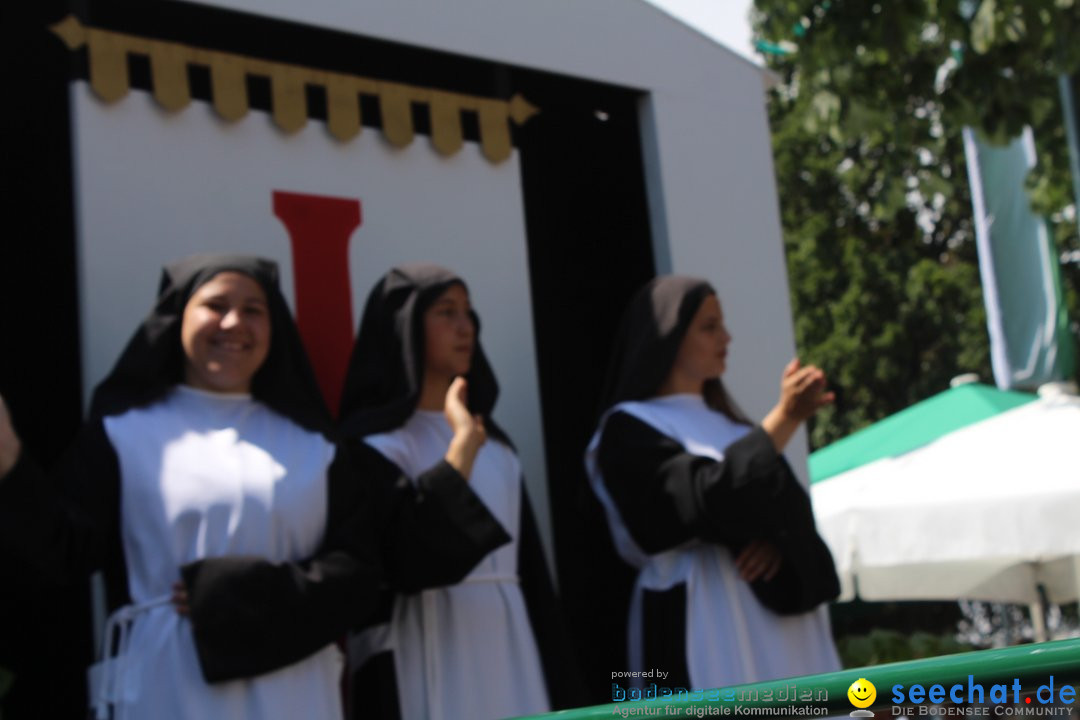 70. Seehasenfest mit Umzug: Friedrichshafen am Bodensee, 15.07.2018