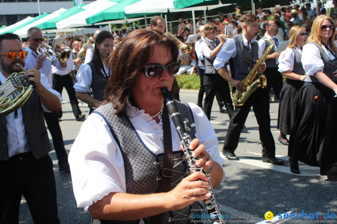 70. Seehasenfest mit Umzug: Friedrichshafen am Bodensee, 15.07.2018