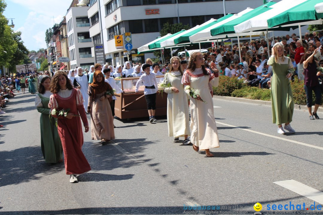 70. Seehasenfest mit Umzug: Friedrichshafen am Bodensee, 15.07.2018