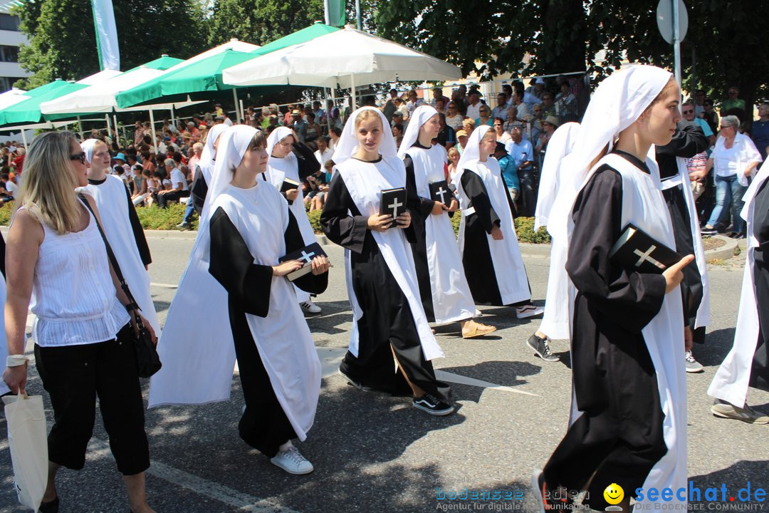 70. Seehasenfest mit Umzug: Friedrichshafen am Bodensee, 15.07.2018