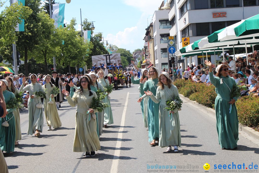 70. Seehasenfest mit Umzug: Friedrichshafen am Bodensee, 15.07.2018