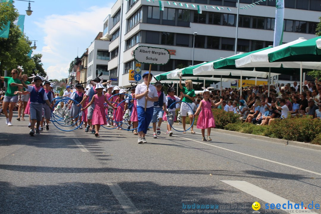 70. Seehasenfest mit Umzug: Friedrichshafen am Bodensee, 15.07.2018