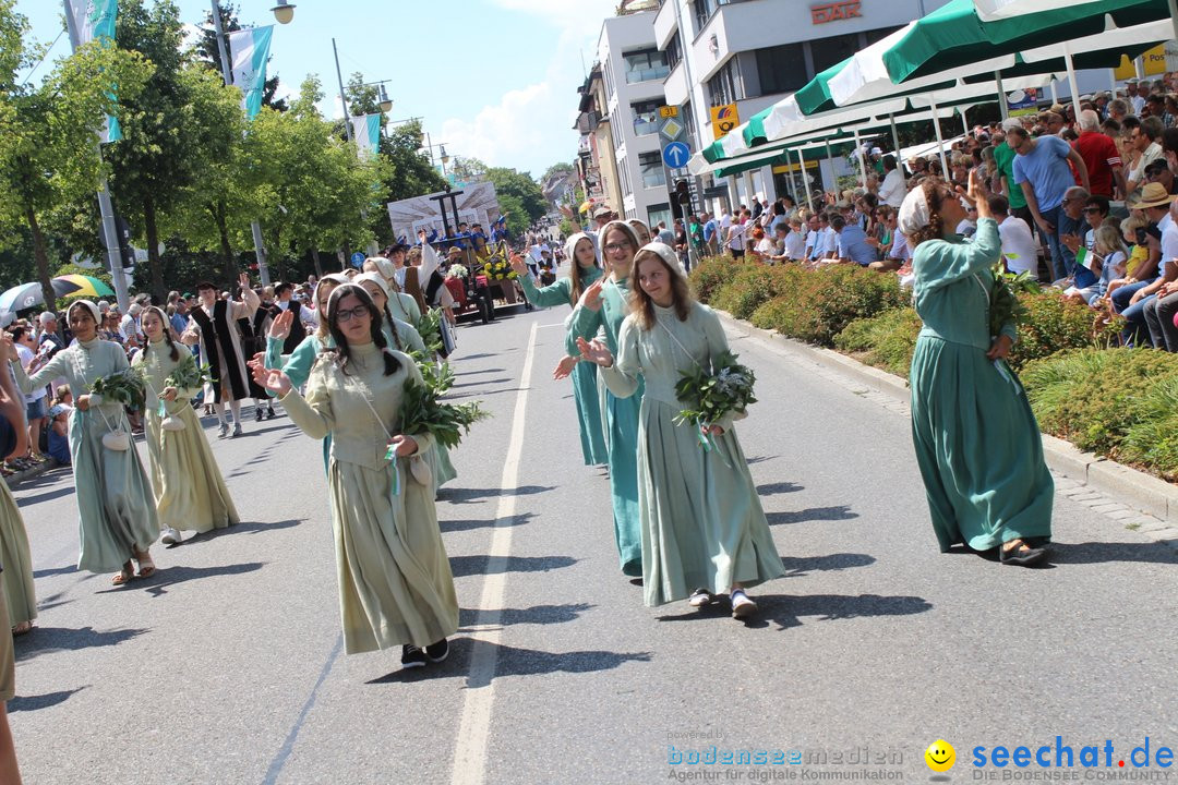 70. Seehasenfest mit Umzug: Friedrichshafen am Bodensee, 15.07.2018