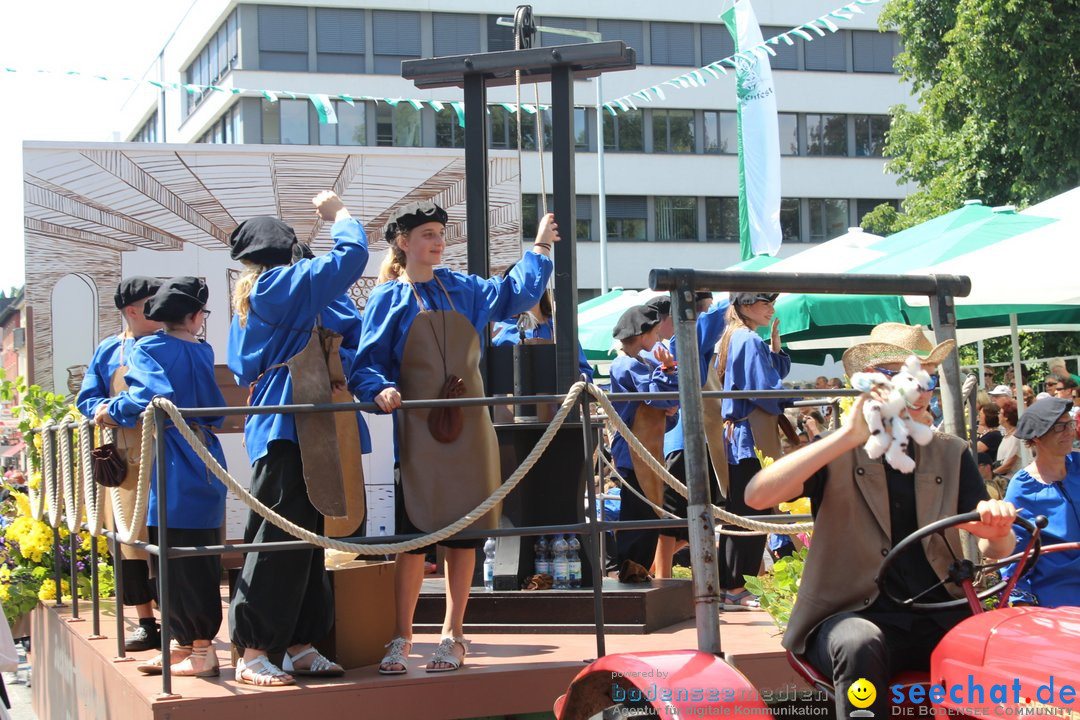 70. Seehasenfest mit Umzug: Friedrichshafen am Bodensee, 15.07.2018