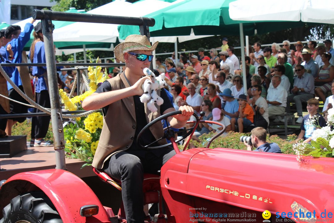 70. Seehasenfest mit Umzug: Friedrichshafen am Bodensee, 15.07.2018