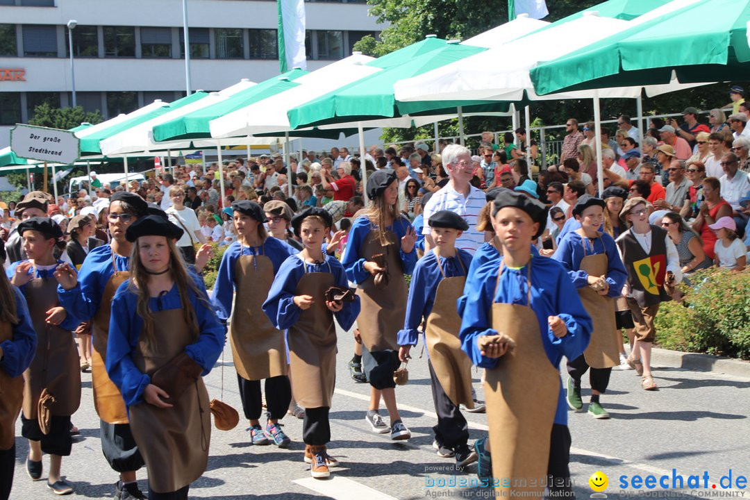 70. Seehasenfest mit Umzug: Friedrichshafen am Bodensee, 15.07.2018