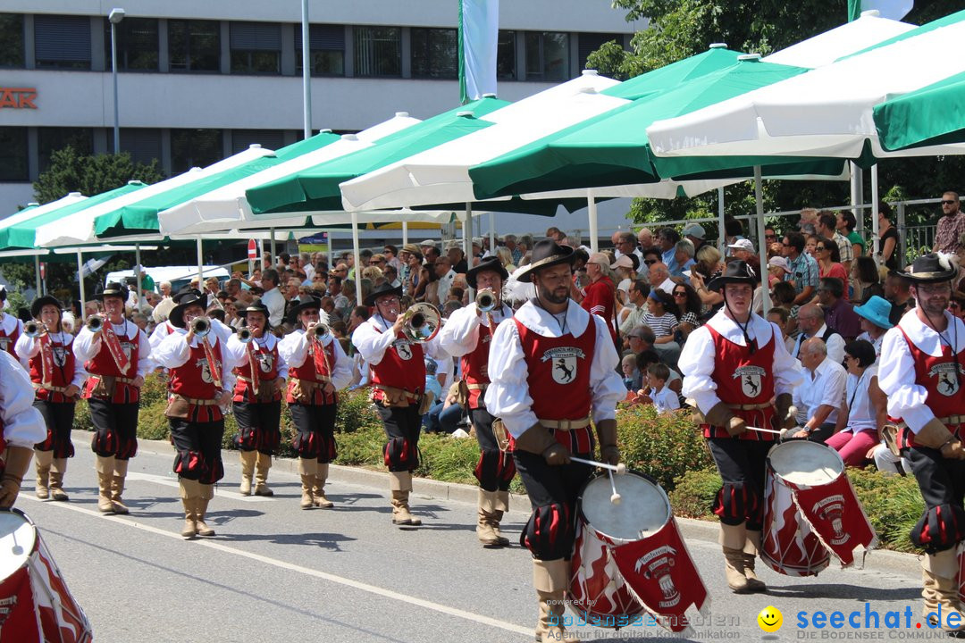 70. Seehasenfest mit Umzug: Friedrichshafen am Bodensee, 15.07.2018