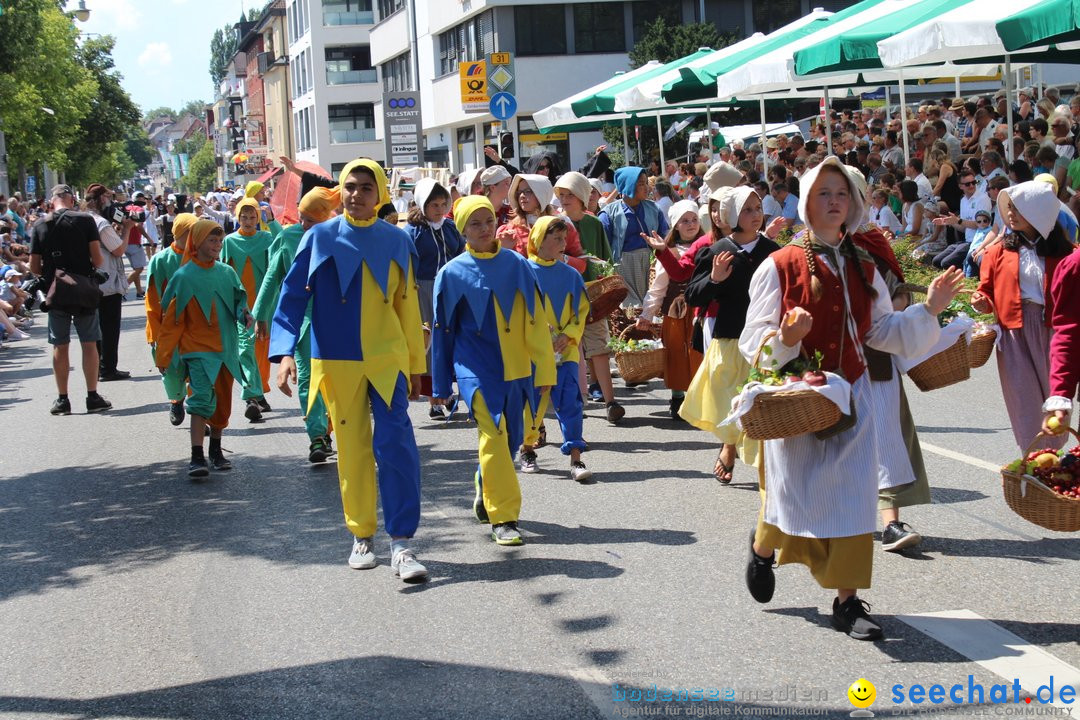 70. Seehasenfest mit Umzug: Friedrichshafen am Bodensee, 15.07.2018