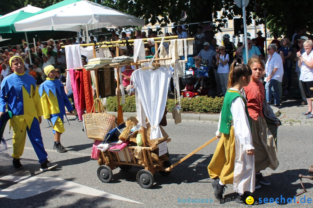 70. Seehasenfest mit Umzug: Friedrichshafen am Bodensee, 15.07.2018