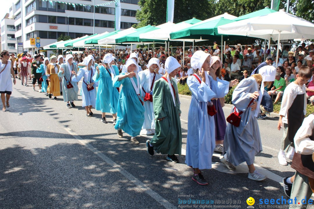 70. Seehasenfest mit Umzug: Friedrichshafen am Bodensee, 15.07.2018