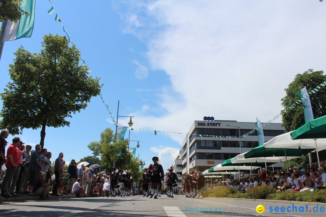 70. Seehasenfest mit Umzug: Friedrichshafen am Bodensee, 15.07.2018