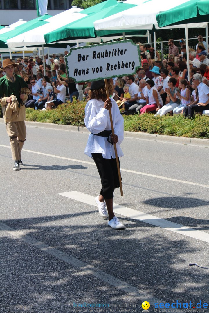 70. Seehasenfest mit Umzug: Friedrichshafen am Bodensee, 15.07.2018