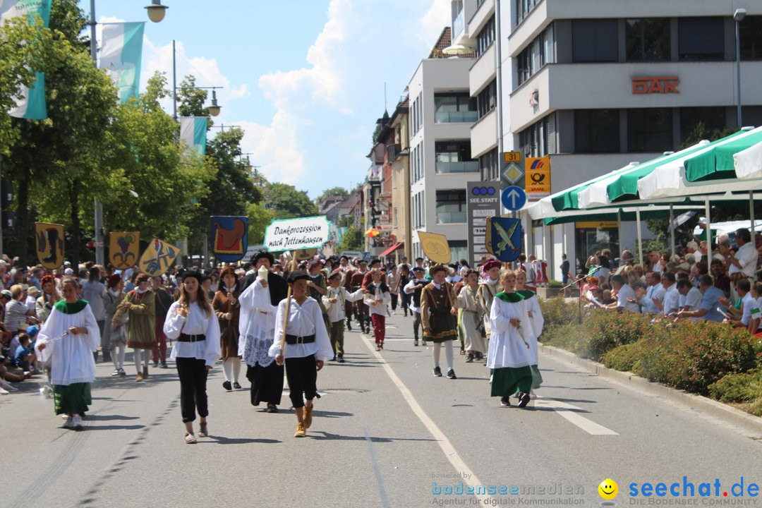 70. Seehasenfest mit Umzug: Friedrichshafen am Bodensee, 15.07.2018